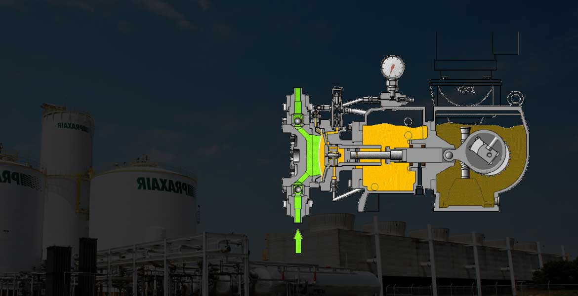 metering pump working